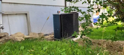 Installation réalisée PAC air/eau à Poliez-le-Grand (VD)